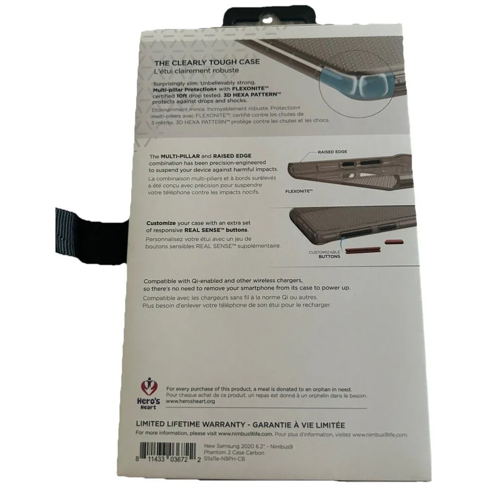 Nimbus9 Phantom 2 Series Case for Samsung Galaxy S20 5G - Blue
